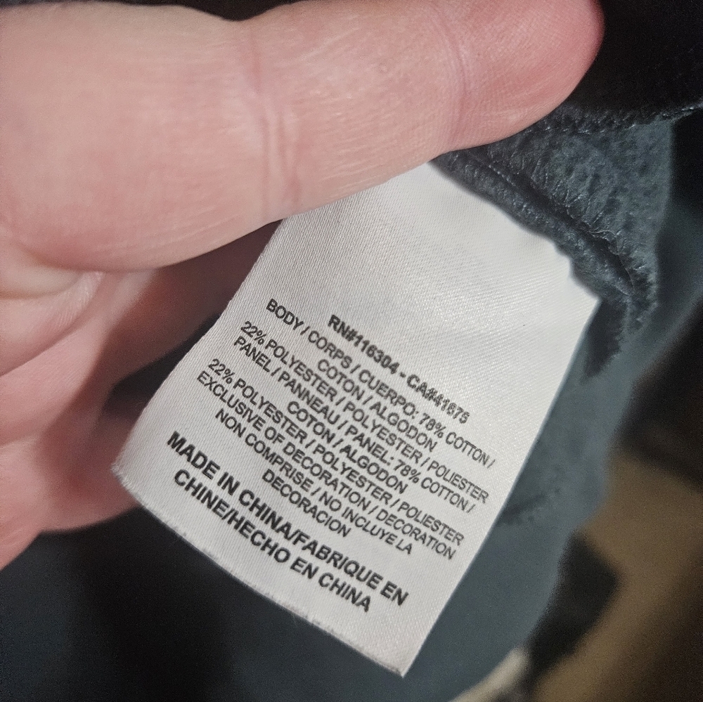 Converse Y2K Embroidered Mock Neck Zip Sweatshirt Size Large(no Drawstring) - Picture 4 of 7